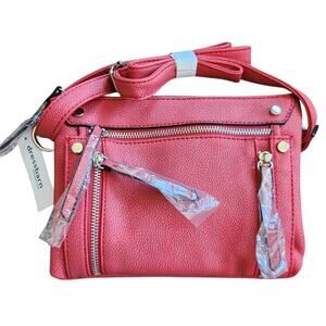 DRESSBARN NWT Red handbag purse 9X7 pockets